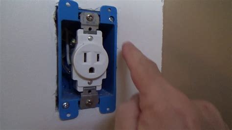 how to fix electrical box|how to secure loose outlet.